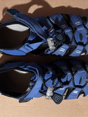 Keen Blue Kids Closed-Toe Hiking Sandals